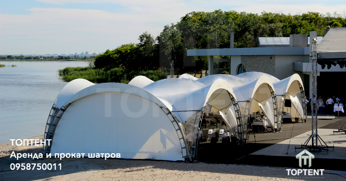 В Одессе аренда шатров доступна для корпоративов и вечеринок